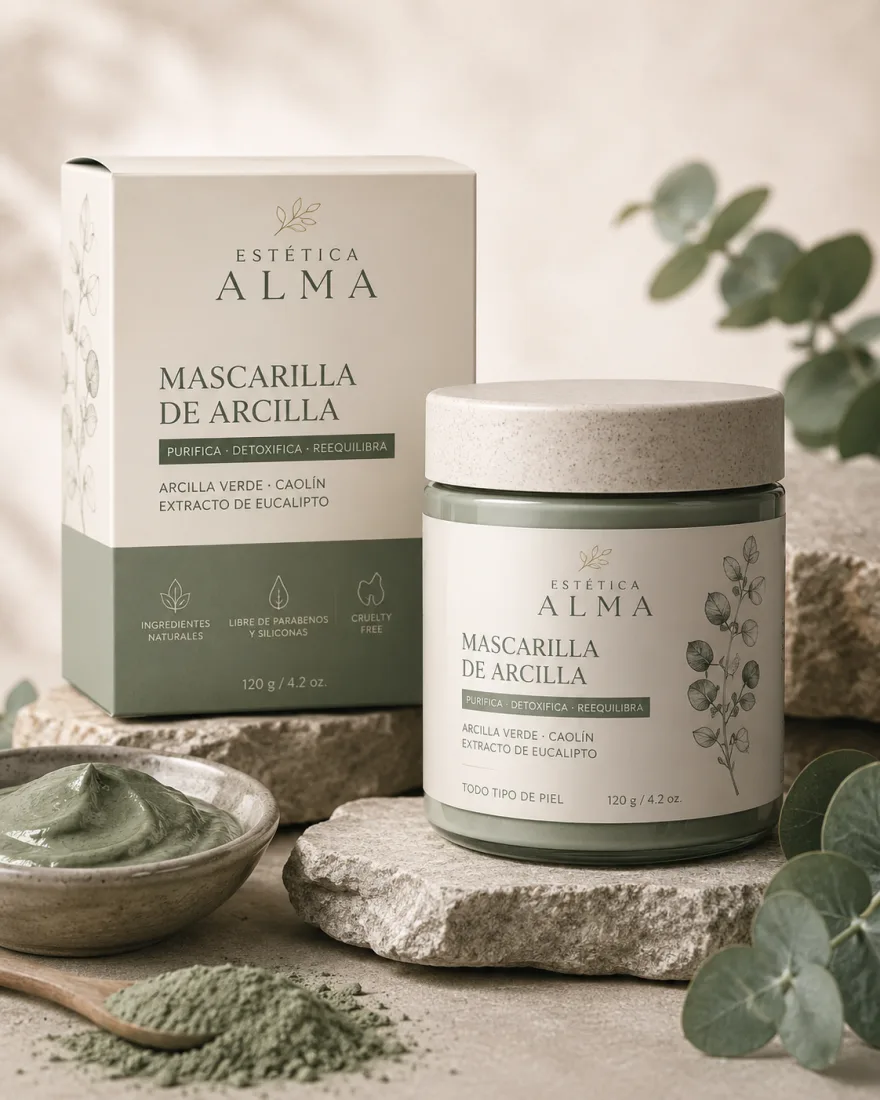 Mascarilla de arcilla